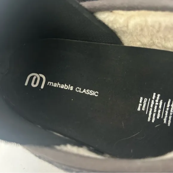 MAHABIS Classic Men's Gray Wool Felt Slip-On Shoes Slippers Size 45 us 11