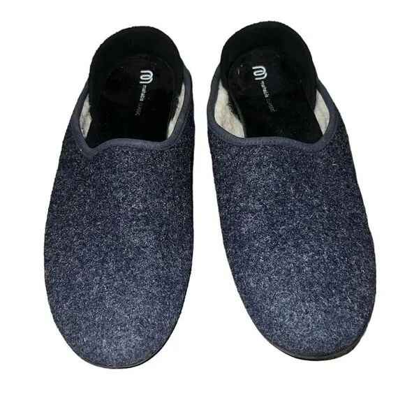 ✨Mahabis Classic Navy Sz 8.5-9 M Slippers✨