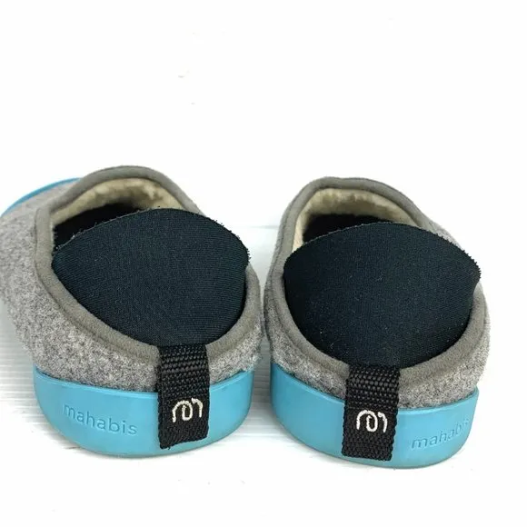 MAHABIS Convertible Wool Classic Slippers Mens Size 9.5‎ -10