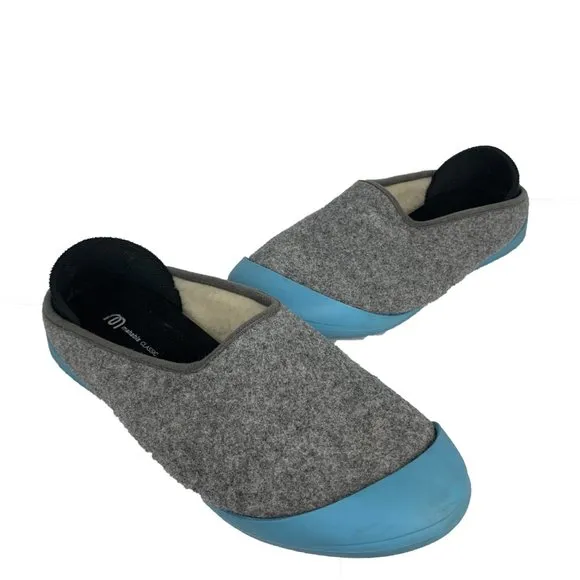 MAHABIS Convertible Wool Classic Slippers Mens Size 9.5‎ -10