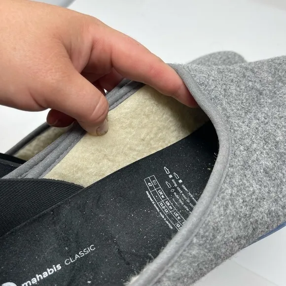 MAHABIS MEN CLASSIC SLIPPERS sz 12.5 - 13