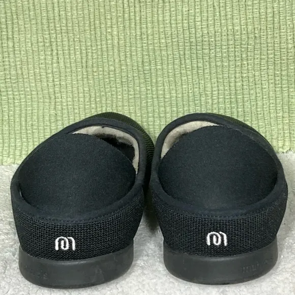 MAHABIS Womens Black Edition Curve Classic Comfort Shoe Slipper EU 39 US size 8