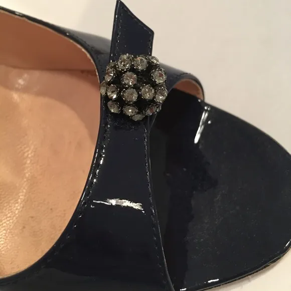 Manolo Blahnik Designer Patent Leather Heels