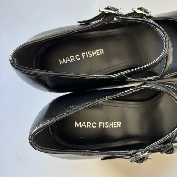 Marc Fisher Charisy Tapered Block Heel Dress Pumps Sz 7.5M