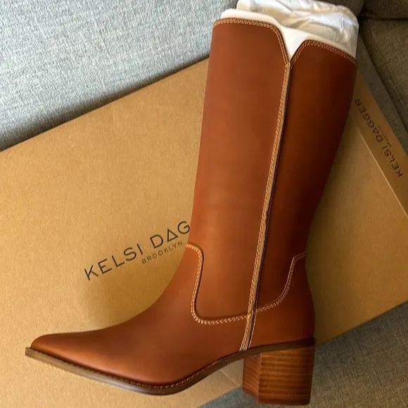Marshall Mid boots caramel