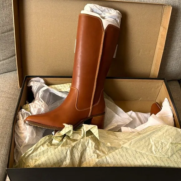 Marshall Mid boots caramel