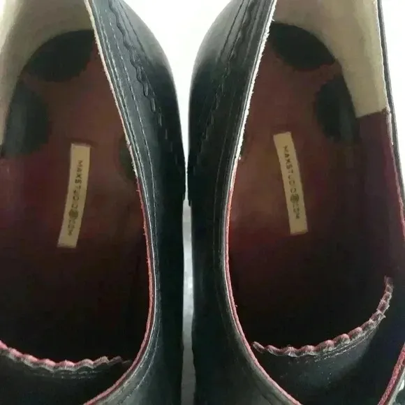 Max Studio Black Heeled Shoes Sz 7.5