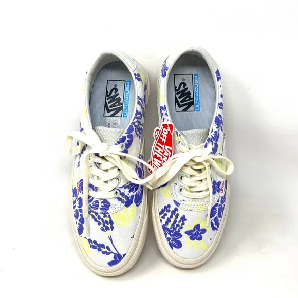 💖MEGA SALE💖VANS Acer Mesh Ni Sp Barely  Women  White Blue Canvas  VN0A5DXZ3X6
