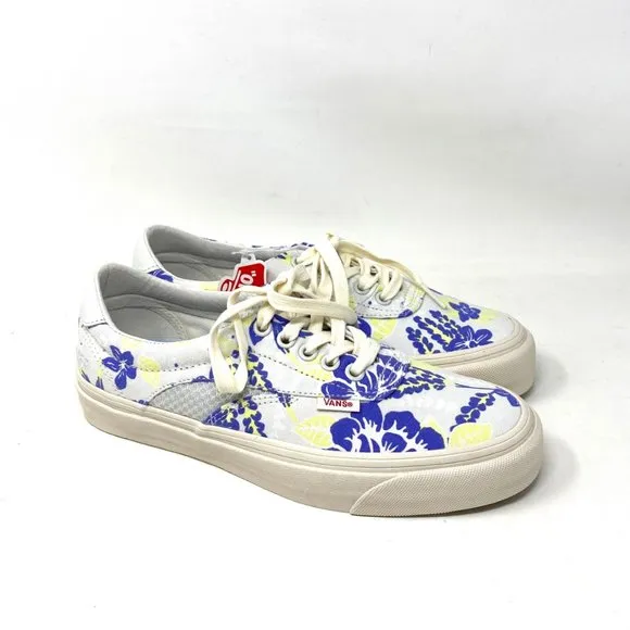 💖MEGA SALE💖VANS Acer Mesh Ni Sp Barely  Women  White Blue Canvas  VN0A5DXZ3X6