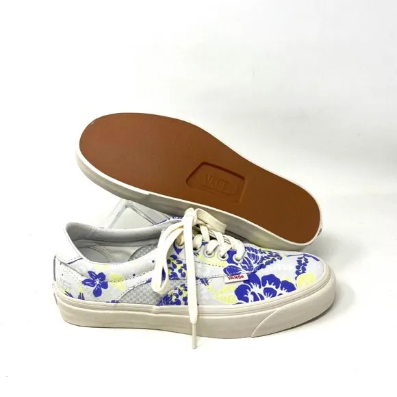 💖MEGA SALE💖VANS Acer Mesh Ni Sp Barely  Women  White Blue Canvas  VN0A5DXZ3X6
