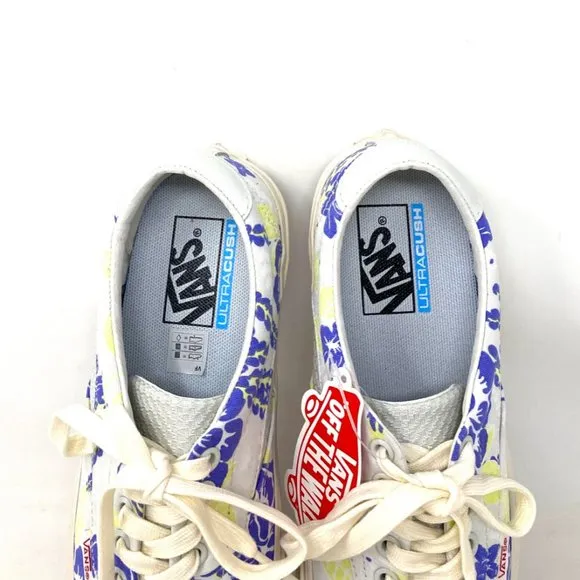 💖MEGA SALE💖VANS Acer Mesh Ni Sp Barely  Women  White Blue Canvas  VN0A5DXZ3X6