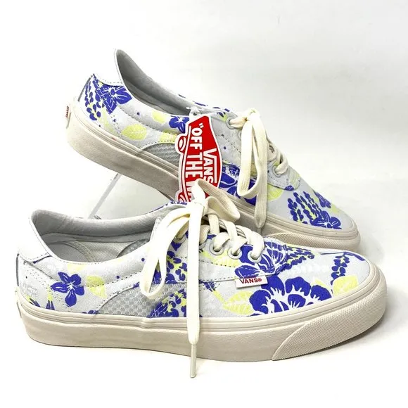 💖MEGA SALE💖VANS Acer Mesh Ni Sp Barely  Women  White Blue Canvas  VN0A5DXZ3X6