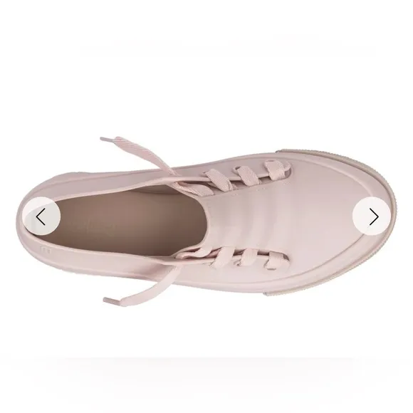 Melissa Ulitsa Womens US 7  Chunky Rubber Platform Shoes Pink Brazil Made