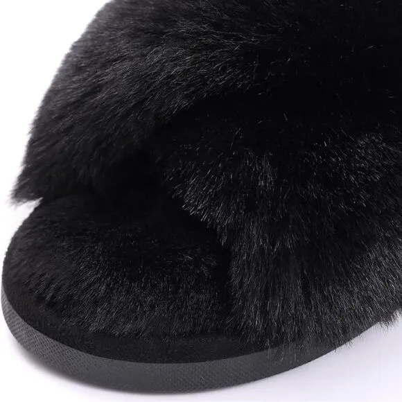 Memory Foam Fuzzy Cozy Slippers