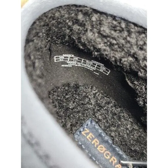 Men Cole Haan Generation Zerogrand Rec Mid Slipper Boots India Ink/Black 8.5‎