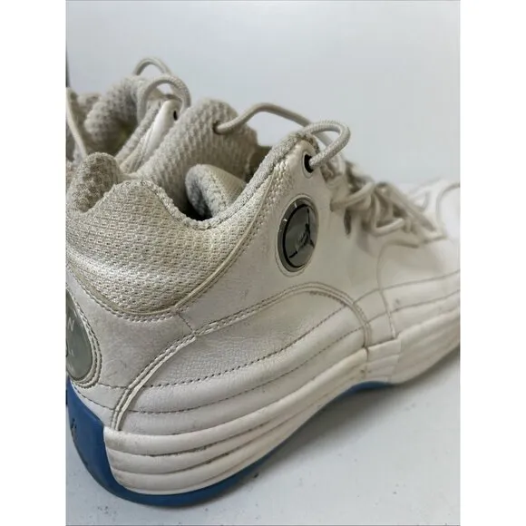 Men’s 10 Rare Nike Air Jordan Team 1 Shoes Vintage University Blue UNC
