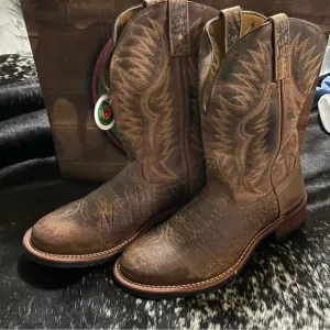 Men’s 11.5 D NEW Laredo Cowboy Boots Pine top Brown Western