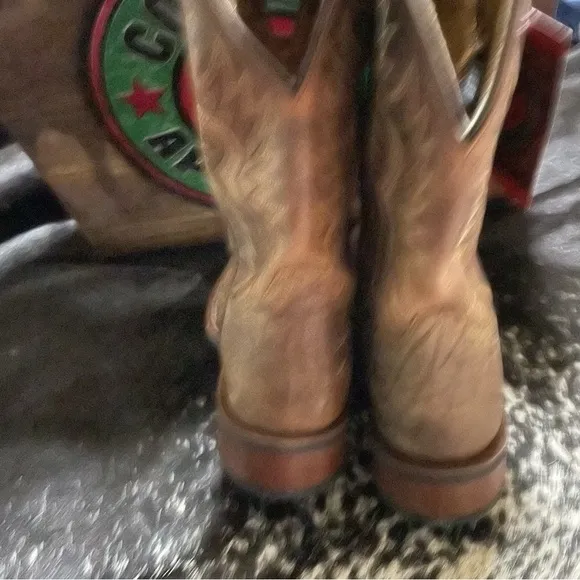 Men’s 11.5 D NEW Laredo Cowboy Boots Pine top Brown Western