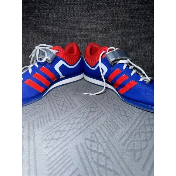 Men’s 13 Adidas Powerlift 2.0 Red White Blue USA Weightlifting Shoes G96435