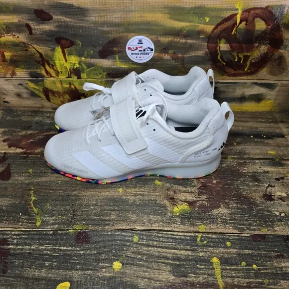 Men's Adidas Adipower Weightlifting III Fitness Gym Shoes NWT IF0521 Size 9.5