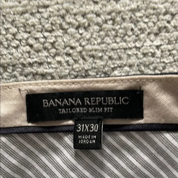 Men’s banana republic tailored slim fit blue Dress Pants