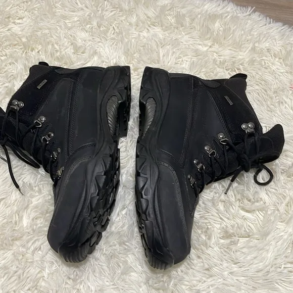Men’s Black Wolverine Spencer Waterproof Work Boots, Size: 10.5