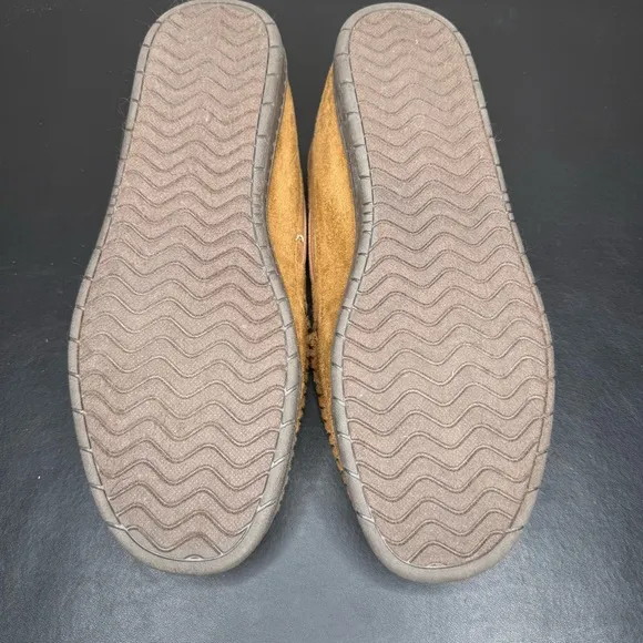Men's Brown Moccasin Slippers