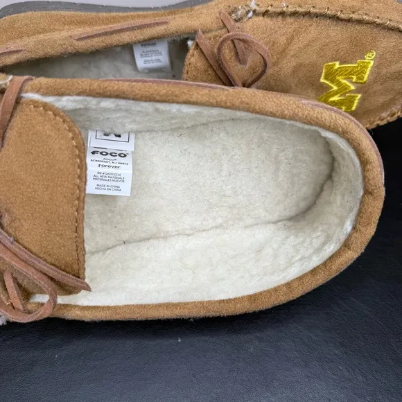 Men's Brown Moccasin Slippers