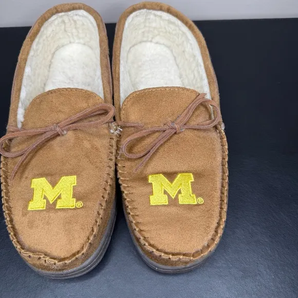 Men's Brown Moccasin Slippers