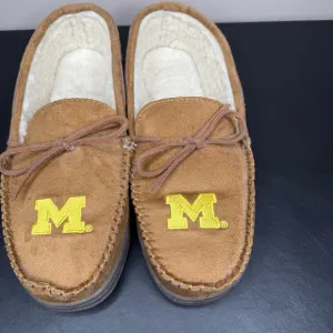 Men's Brown Moccasin Slippers