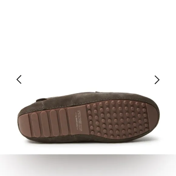 Men's Fireside by Dearfoams Melbourne Genuine Shearling Moccasin Slipper