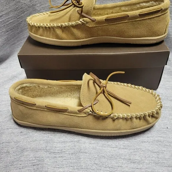 Men's Homestead Moc Toe Tie Slippers