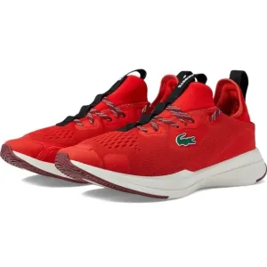 Mens Lacoste Sneakers Run Spin Comfort 2223 SMA Size 13 Athletic NEW Red