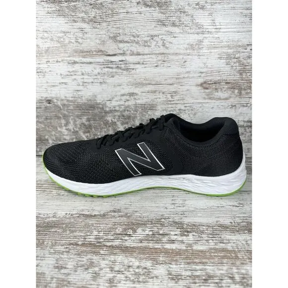 Men's New Balance Fresh Foam Arishi V2 Black Running Shoes Sz 13D Athletic Gym