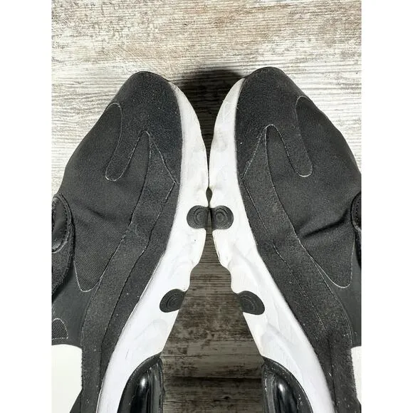 Men's Nike Air Max 270 React Black/White Sneakers Sz 10 Athletic Gym