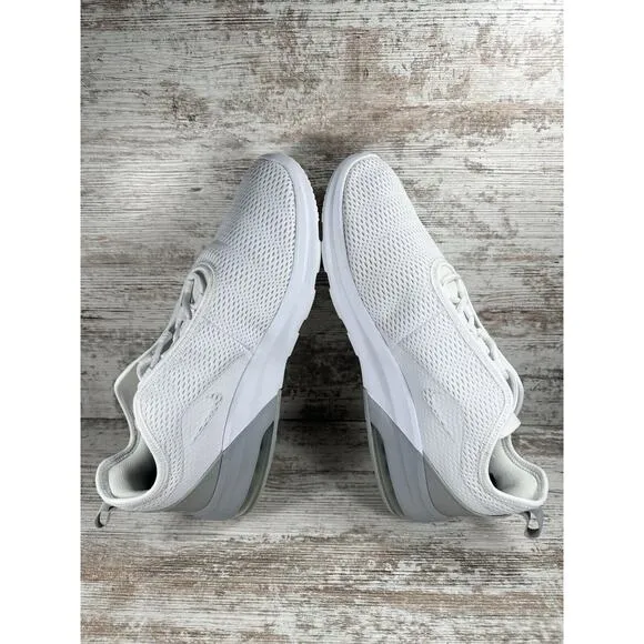 Men's Nike Air Max Motion 2 White/Wolf Grey Sneakers Sz 12 Athletic Gym EUC!
