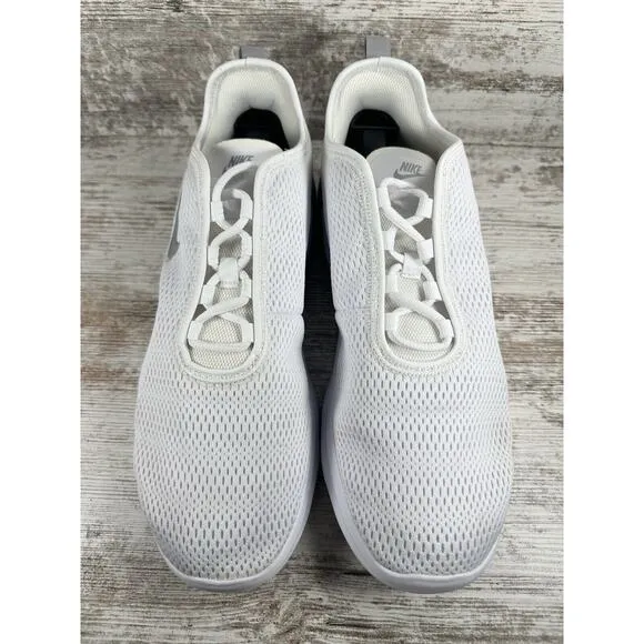 Men's Nike Air Max Motion 2 White/Wolf Grey Sneakers Sz 12 Athletic Gym EUC!