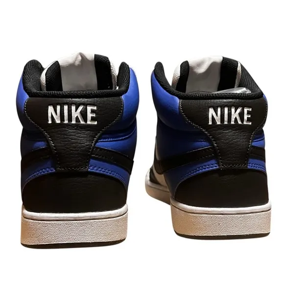 Mens NIKE COURT VISION MID NEXT NATURE FQ8740-480 Game Royal/Black/White Sz 12