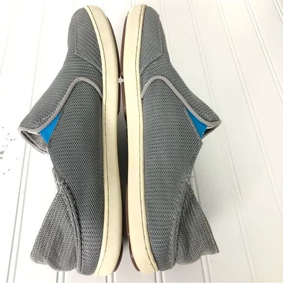 Men’s OluKai Nohea Gray Slip on Shoes