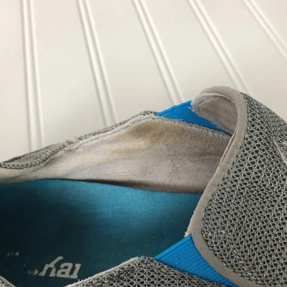 Men’s OluKai Nohea Gray Slip on Shoes