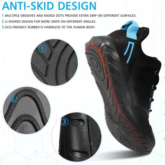 Mens Running Shoes Lightweight Fashion Stylish Sports Workout Gym Tennis Sneaker