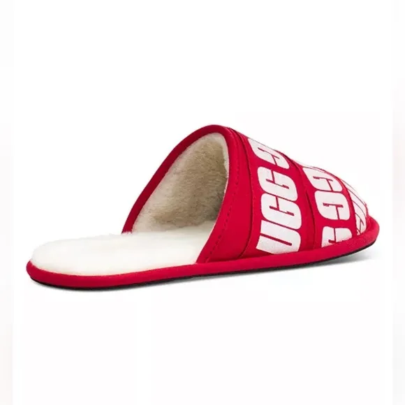 Men's Scuff Graphic Band Slippers