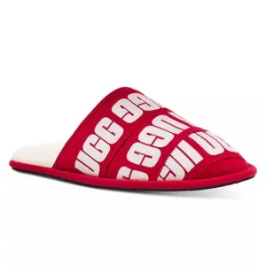 Men's Scuff Graphic Band Slippers