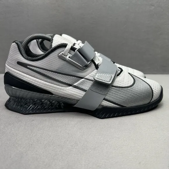Mens Size 9 Nike Romaleos 4 SE Shoes Wolf Gray Weightlifting Shoes Gym Olympic