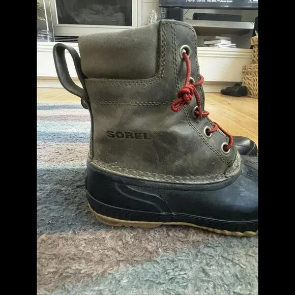 MENS Sorel Waterproof Cheyenne Duck Boots Size 9.5 9 1/2