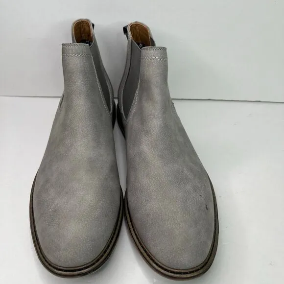 Men’s Steve Madden Greene Chelsea Boots Shoes Grey Size 9.5M #541