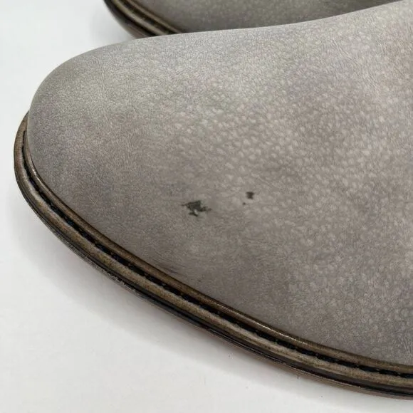 Men’s Steve Madden Greene Chelsea Boots Shoes Grey Size 9.5M #541