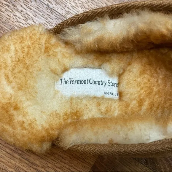 Men’s Suede Sheepskin Slippers Scuffs