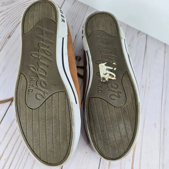 Men's Tommy Hilfiger Sneakers in Camel Brown Size 9