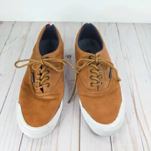 Men's Tommy Hilfiger Sneakers in Camel Brown Size 9